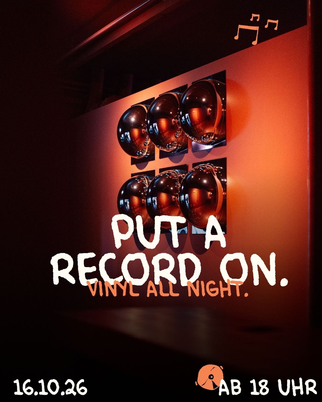 PUT A RECORD ON – VINYL ALL NIGHT 🎶 KREFELD