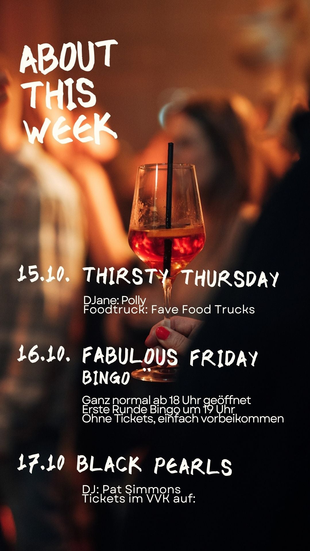 Diese Woche bei KWT Duisburg 🍷