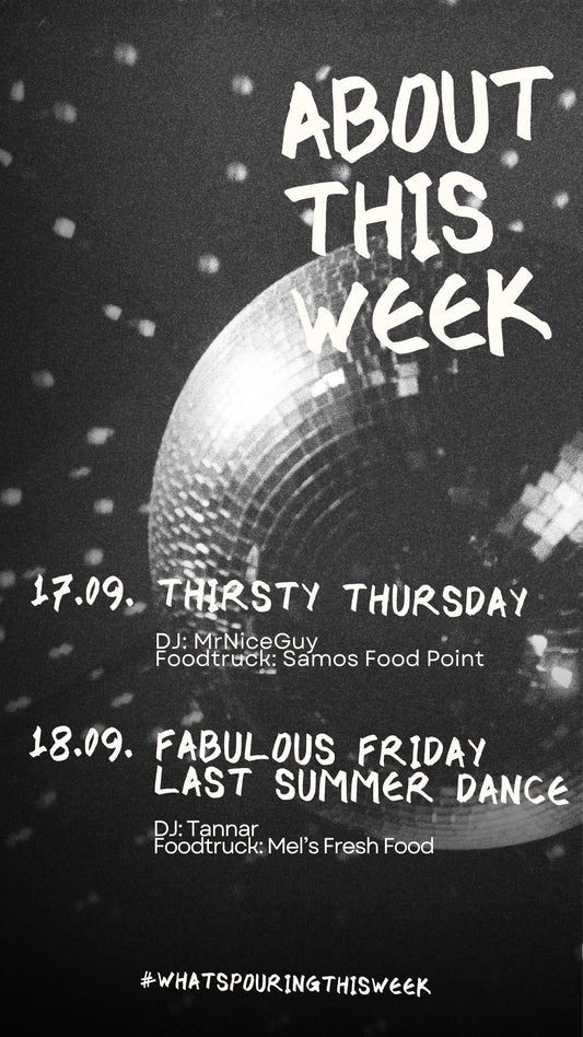WHAT’S POURING THIS WEEK? 🍷🪩 - Duisburg
