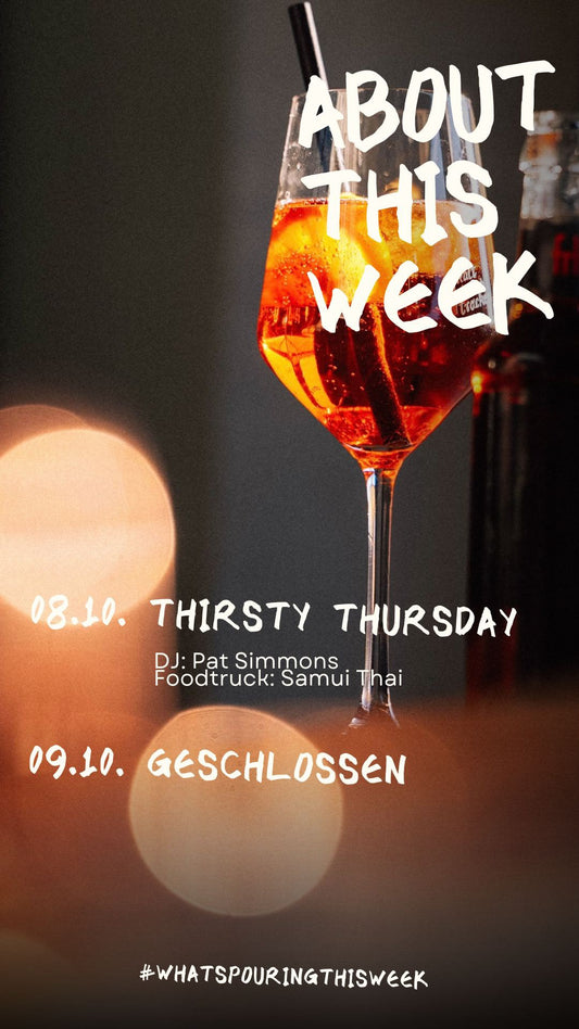 WHAT’S POURING THIS WEEK? 🍷 Duisburg